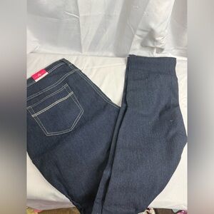 Ashley Stewart Average Skinny Women's size 16 Dark Wash Blue Denim Jeans